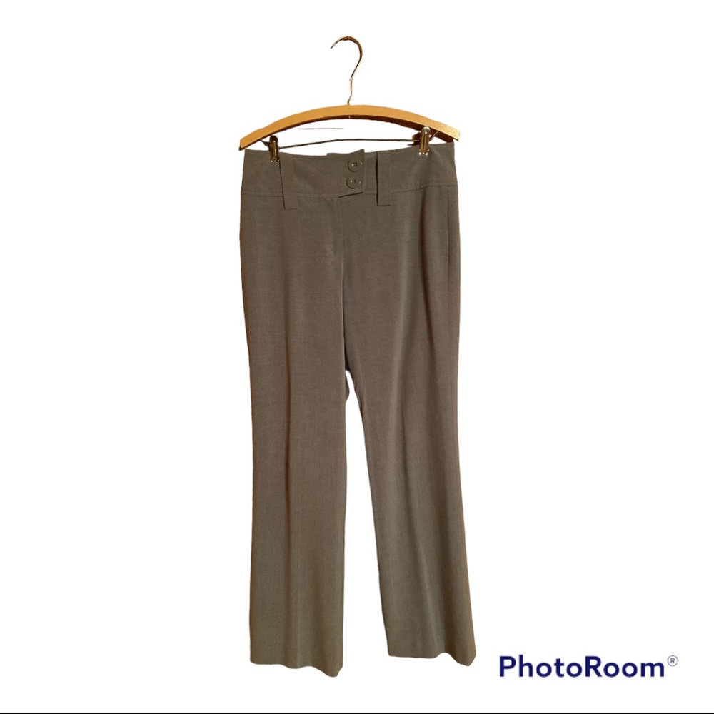 Larry Levine Stretch Gray Y2K Pants Trousers Women’s Size 6